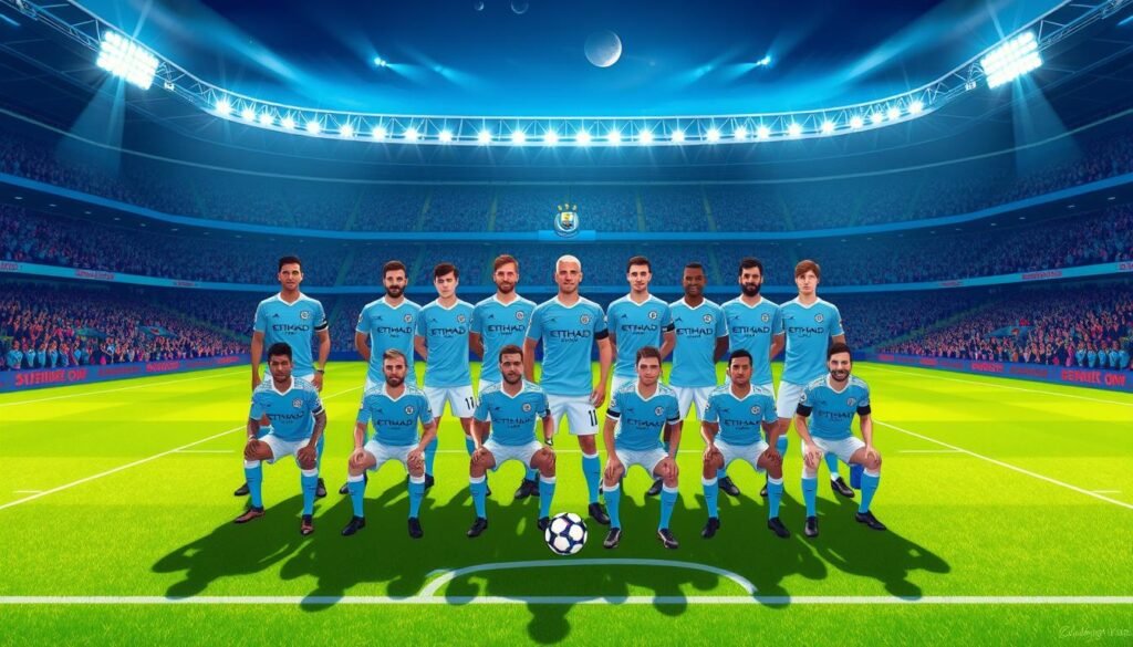 manchester city lineup