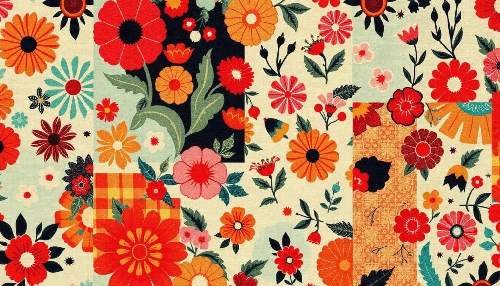 retro fabric prints from the 1930s