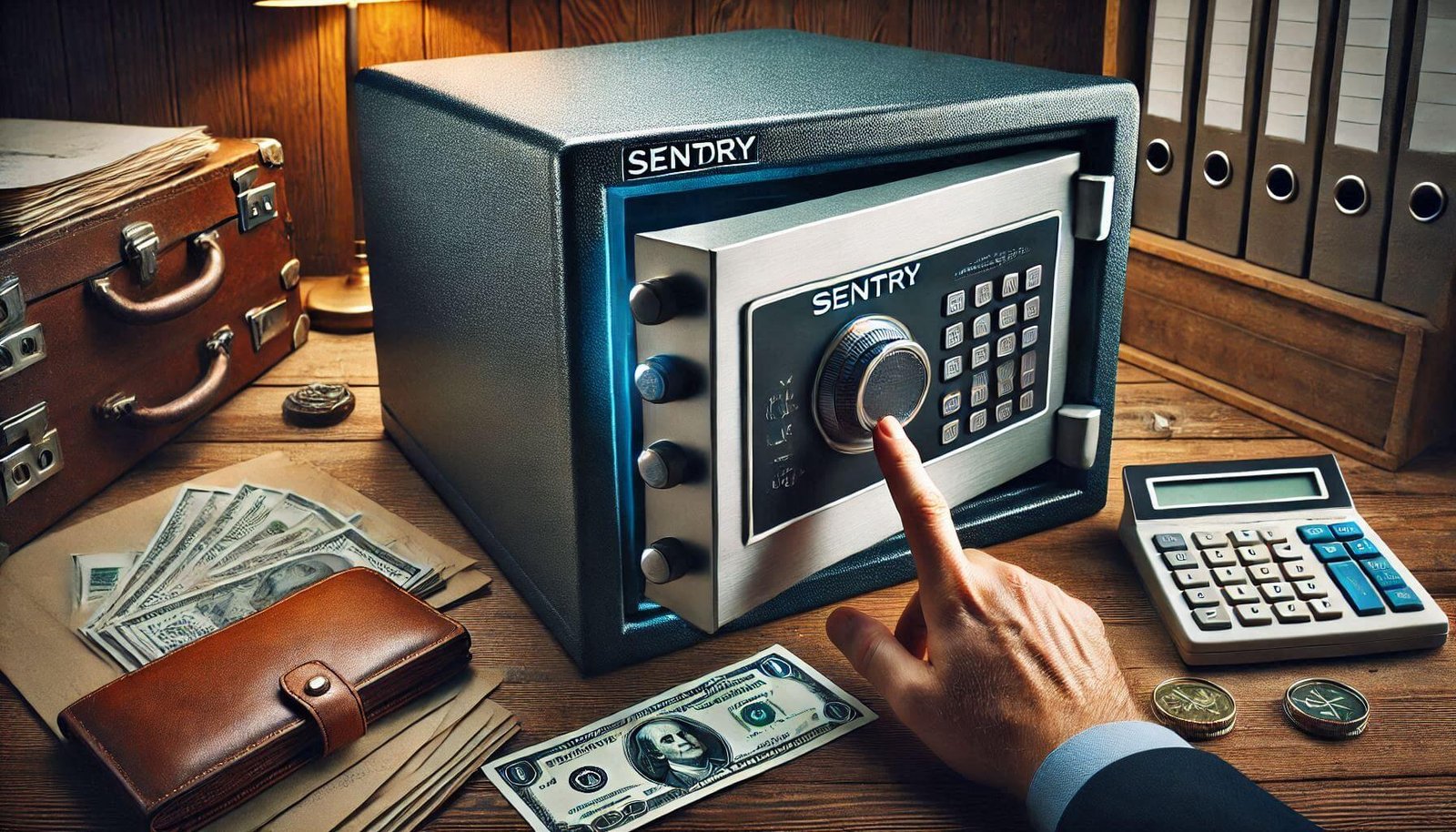 sentry safe how to open