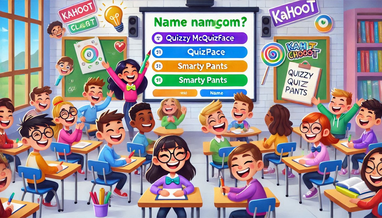 funny names for kahoot