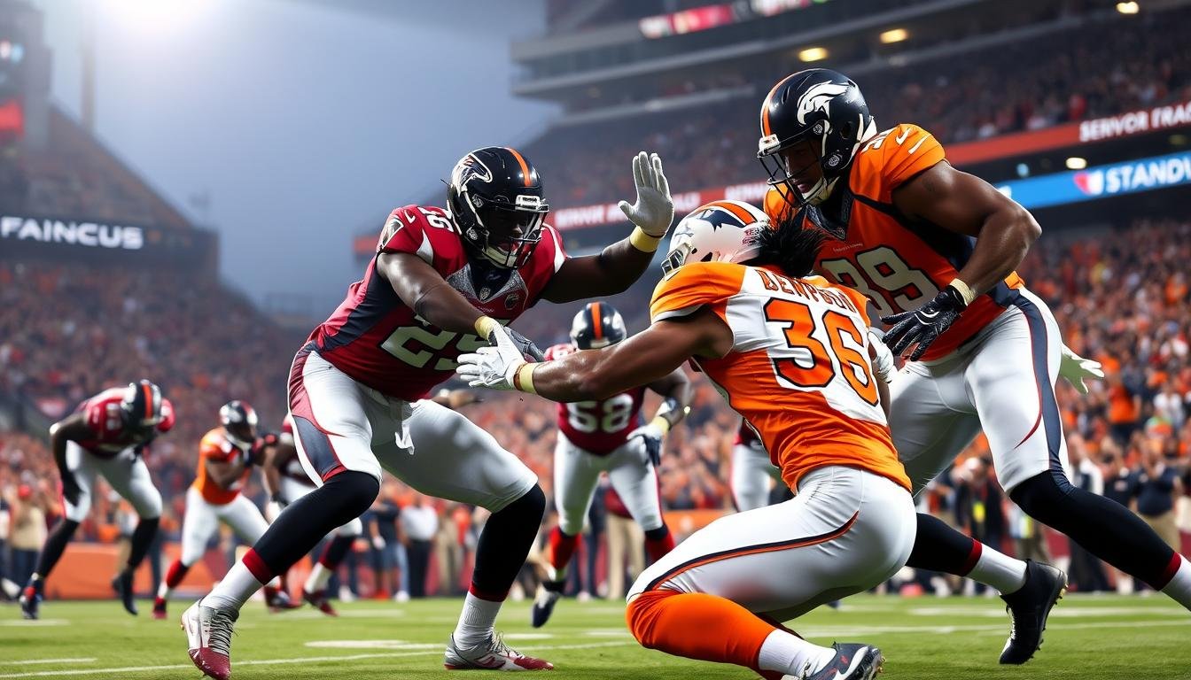 atlanta falcons vs denver broncos match player stats