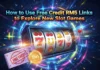 How to Use Free Credit RM5 Links to Explore New Slot Games How to Use Free Credit RM5 Links to Explore New Slot Games